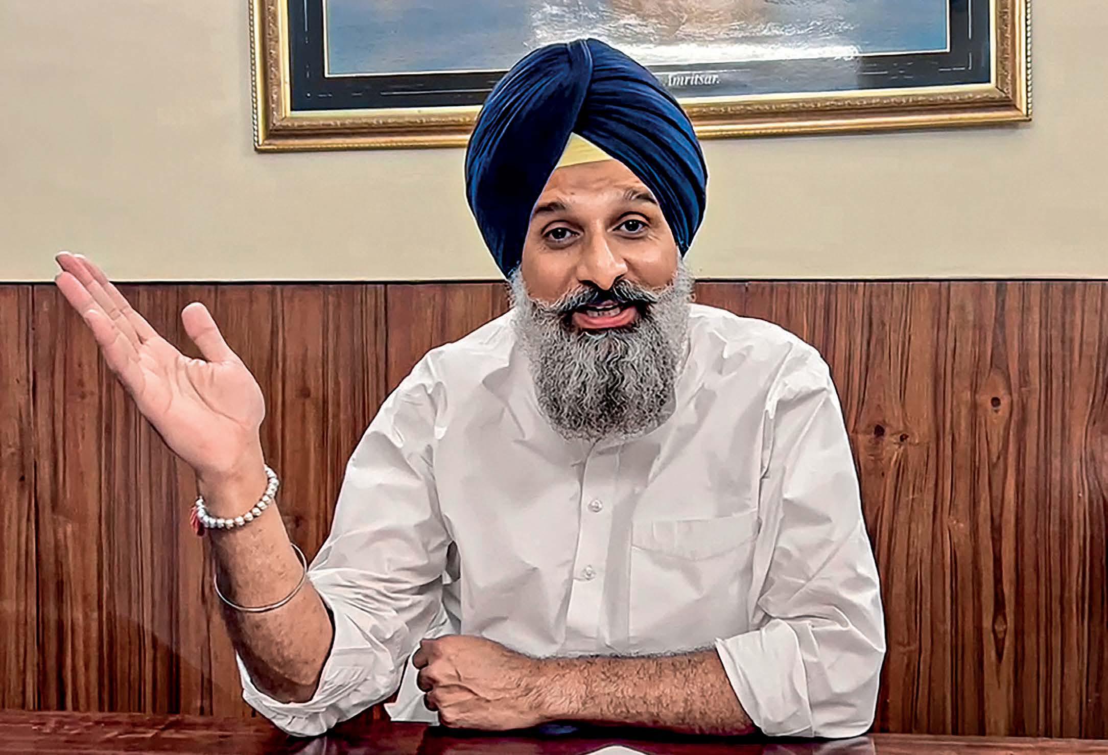 MANN CHASES A FIX ON MAJITHIA